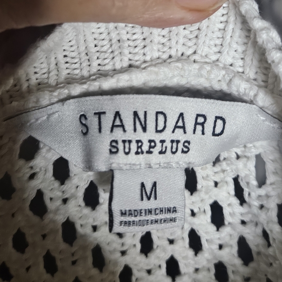 💥Sale💥Elegant Brown and White Striped Women's Sweater NWOT - Picture 3 of 3